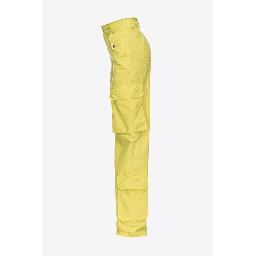 PINKO Grüne Jeans und Hose aus Baumwolle