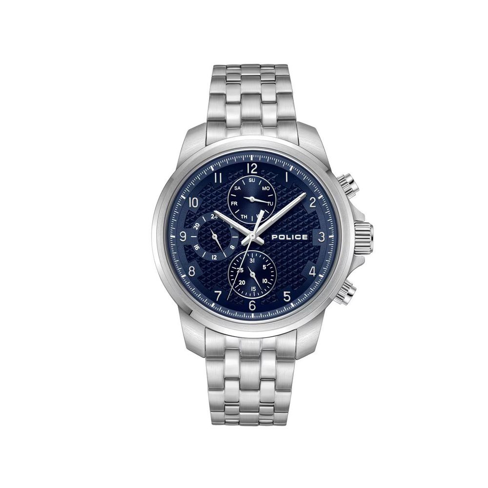 Police Gray Stainless Steel Watch