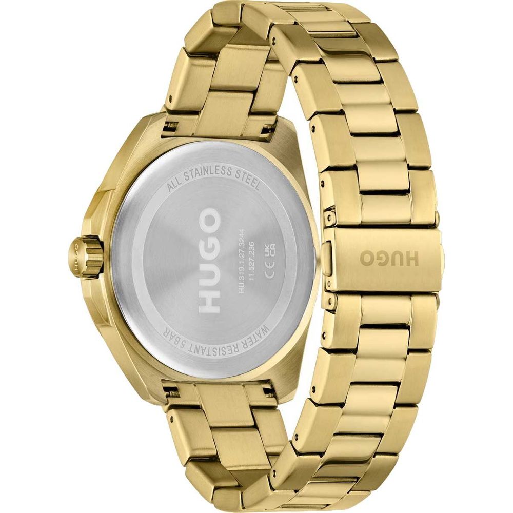 Hugo Boss – Goldene Edelstahluhr