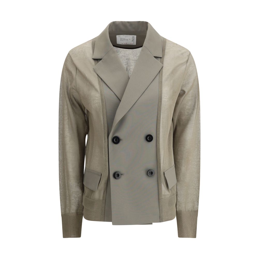 Sacai Semi-transparent  Blazer Jacket