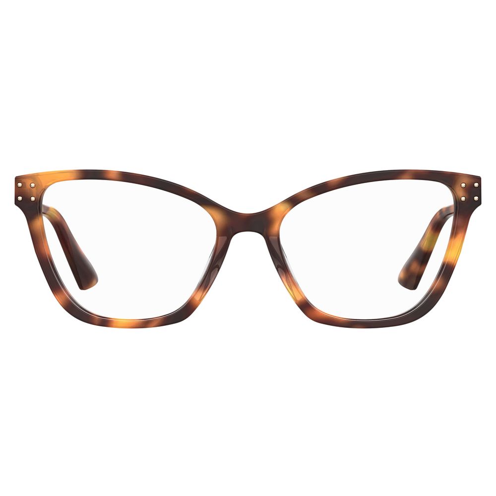 Moschino Brown Haircalf Frames