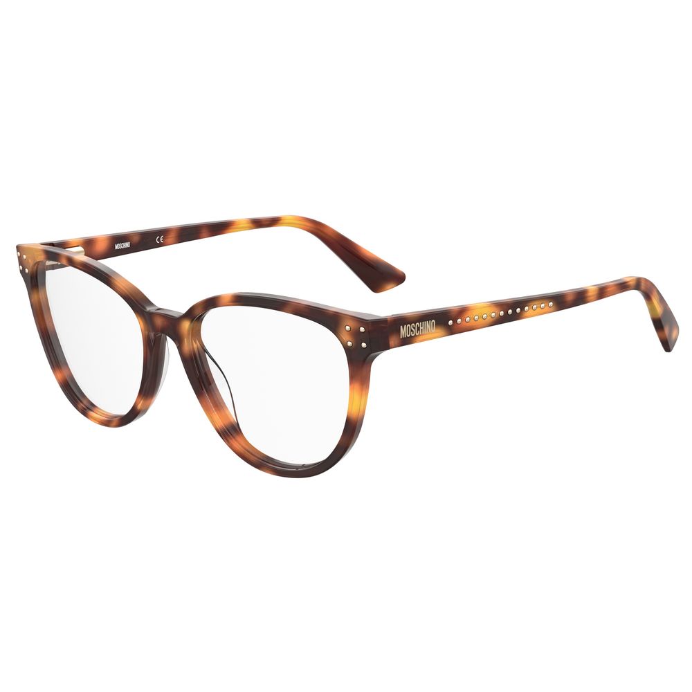 Moschino Brown Haircalf Frames