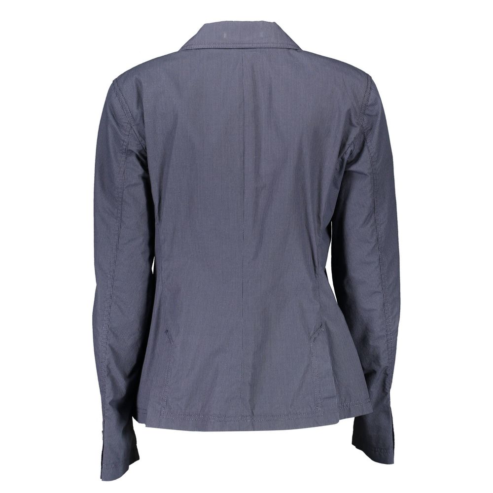 Gant Blue Cotton Women Blazer
