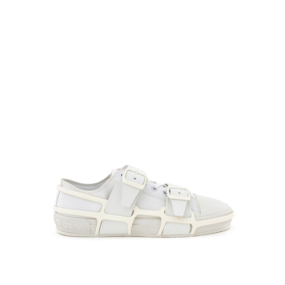 Burberry – Weiße Baumwoll-Sneaker