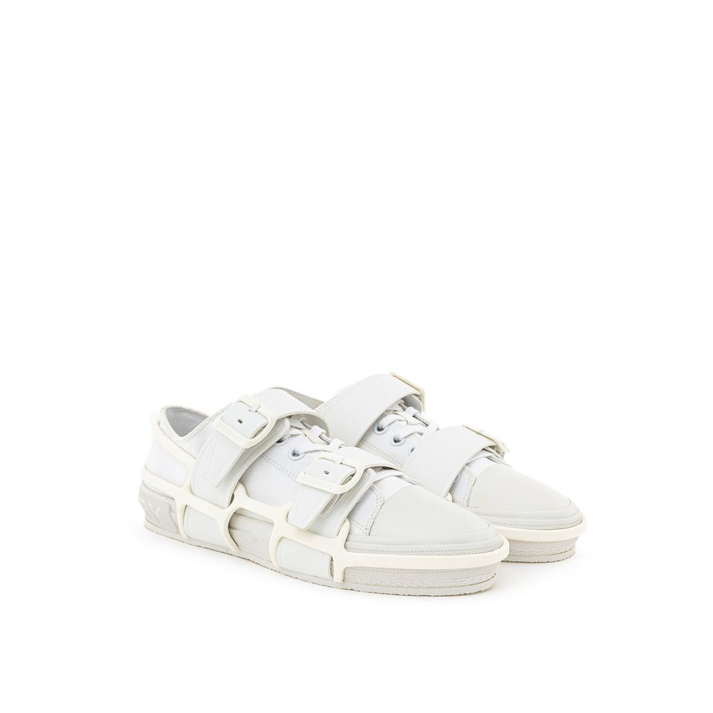 Burberry – Weiße Baumwoll-Sneaker
