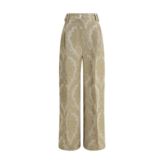 Hose mit Brokat-Print „Ella“