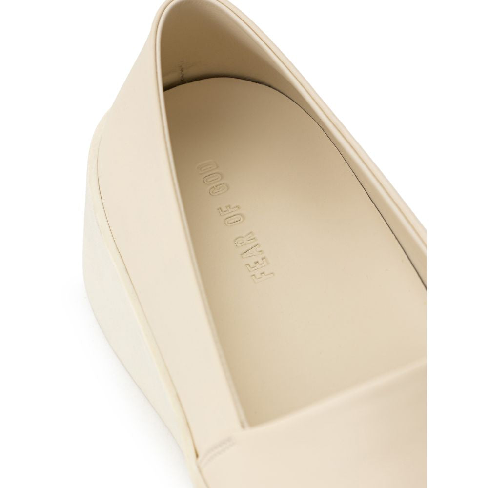 Fear Of God – Beige Leder-Loafer
