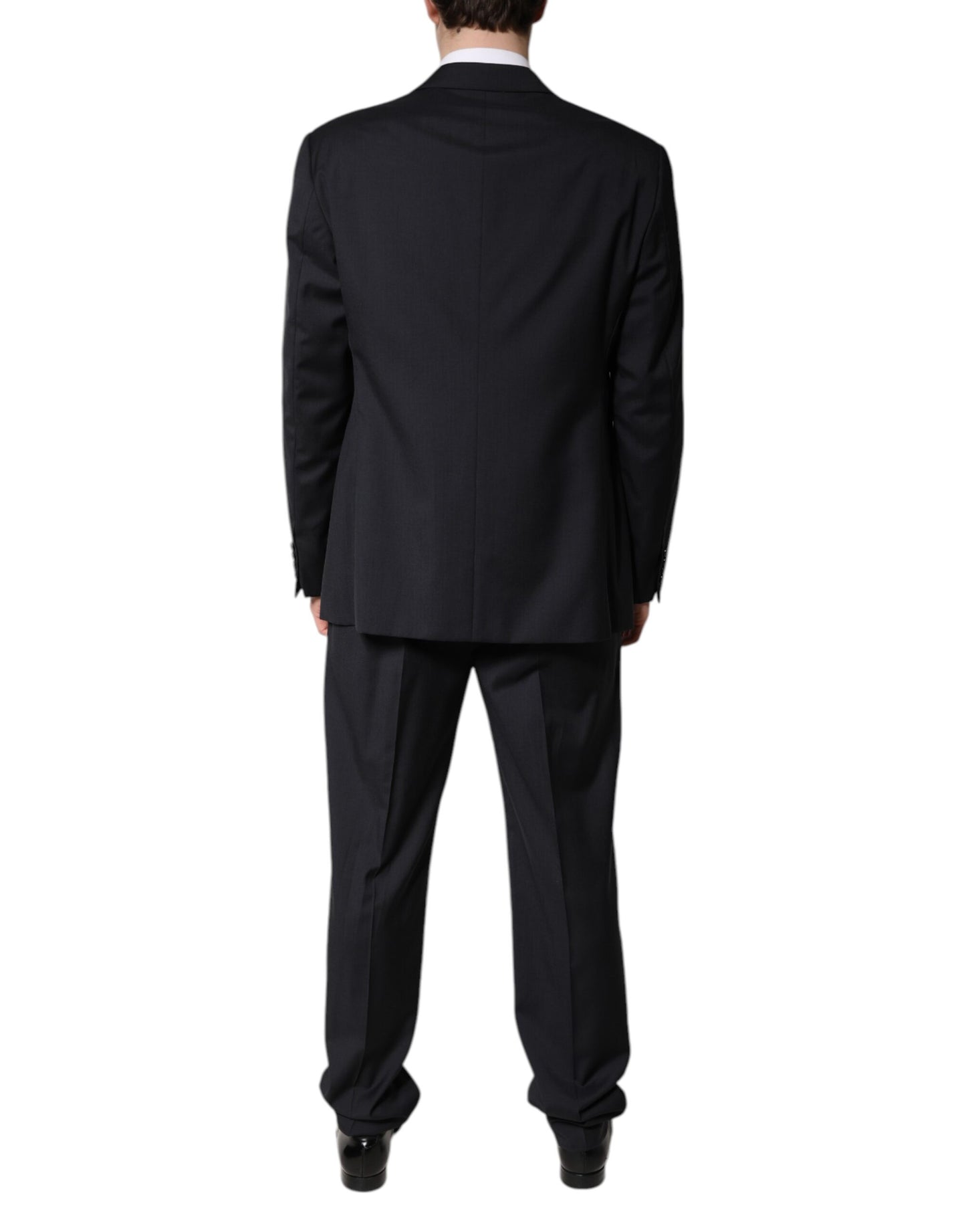 Emporio Armani – Schwarzer, einreihiger, formeller, zweiteiliger Anzug