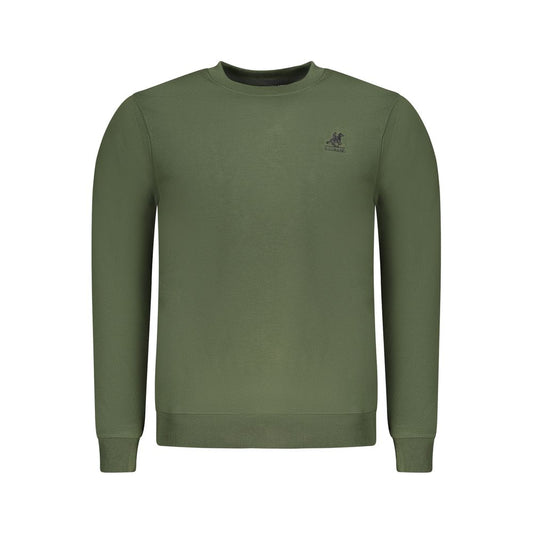US Grand Polo Green Cotton Sweater