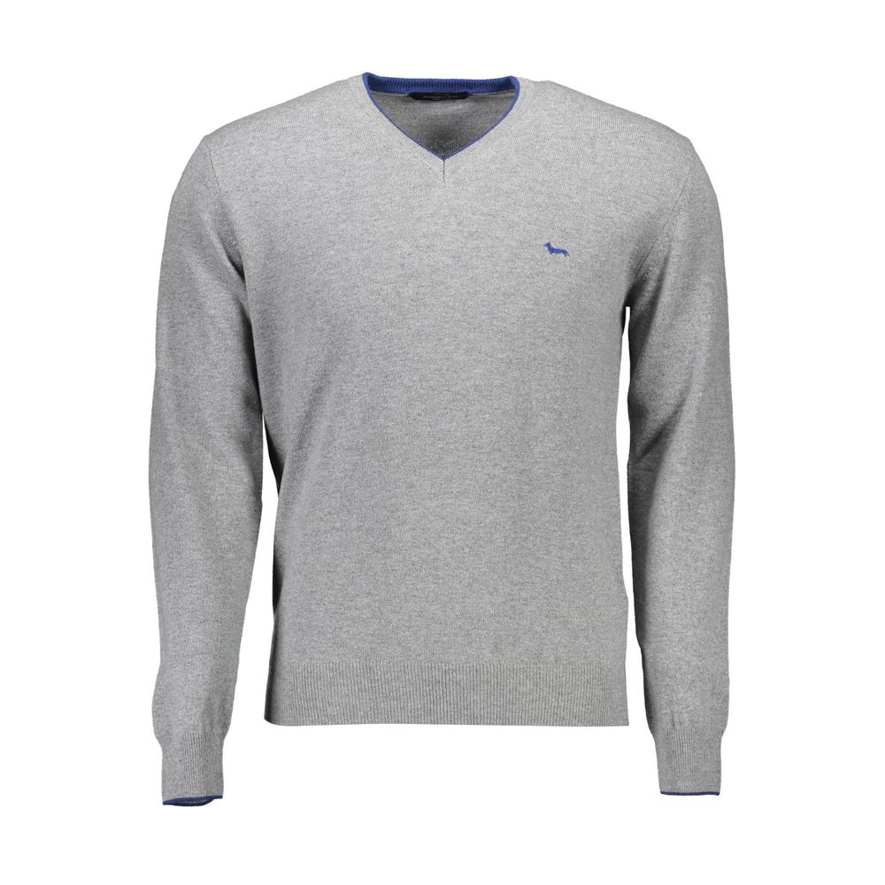 Harmont &amp; Blaine Gray Wool Men Sweater