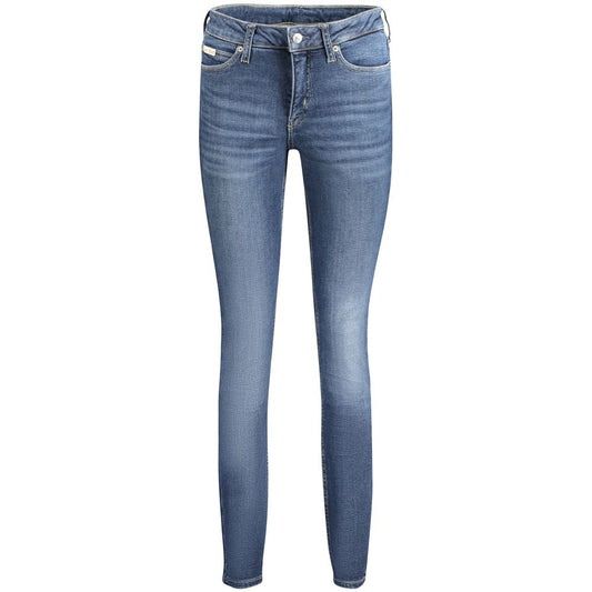Calvin Klein Jeans &amp; Hose aus Baumwolle, Blau