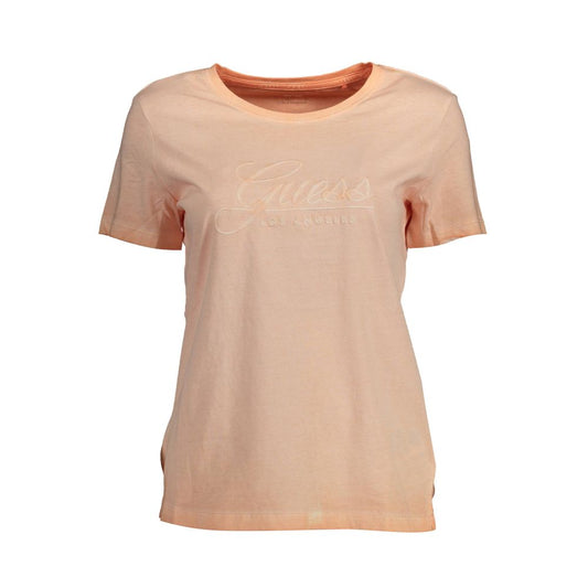 Guess Jeans Rosa Baumwolle Damen T-Shirt