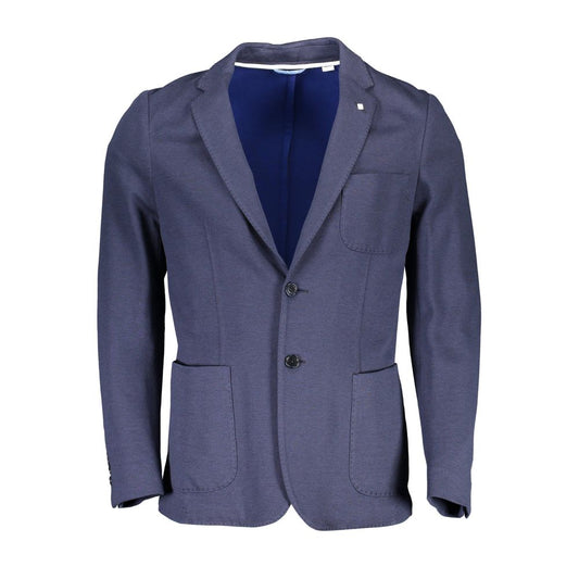 Gant Blaue Baumwolljacke für Herren