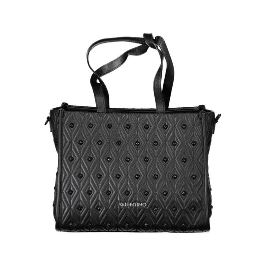 Valentino Bags Schwarze Polyethylen-Handtasche für Damen