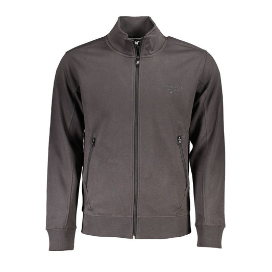 U.S. Grand Polo Gray Cotton Men Sweater