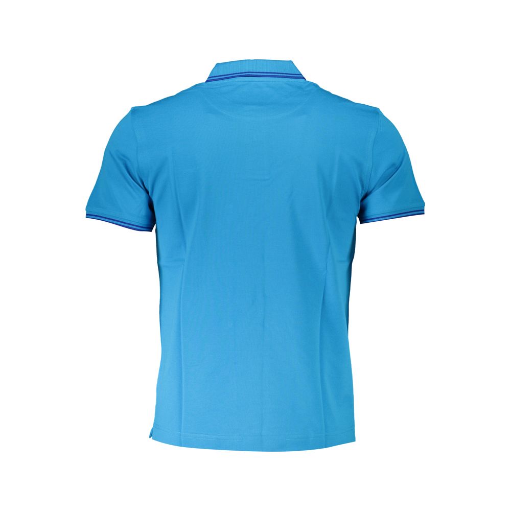 Harmont &amp; Blaine Chic Hellblaues Baumwollpolo
