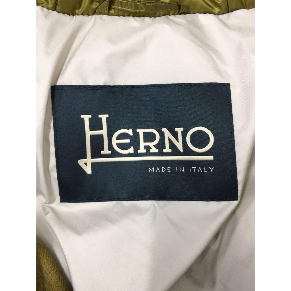 Grüne Seidenjacke von Herno