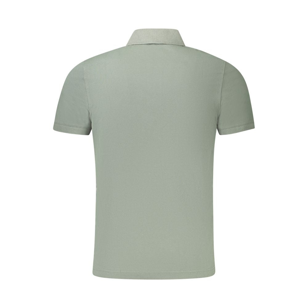 K-WAY Grünes Poloshirt aus Baumwolle für Herren