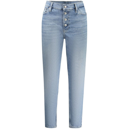 Calvin Klein Jeans und Hose aus hellblauer Baumwolle