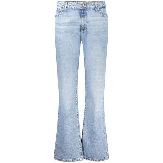Guess Jeans – Hellblaue Jeans und Hose aus Baumwolle