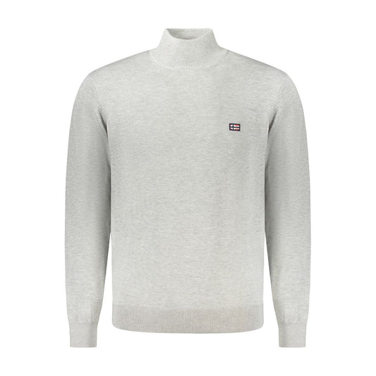 Norwegen 1963 Grauer Acryl-Herrenpullover