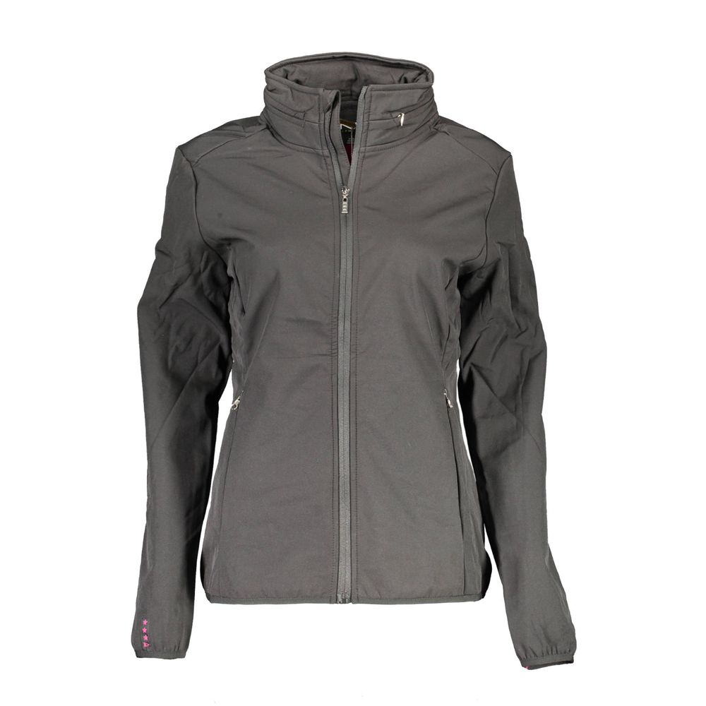 Norwegen 1963 Schwarze Polyesterjacke für Damen