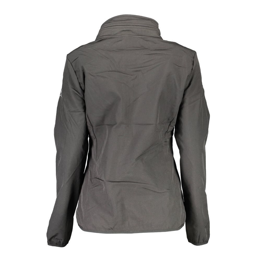 Norwegen 1963 Schwarze Polyesterjacke für Damen