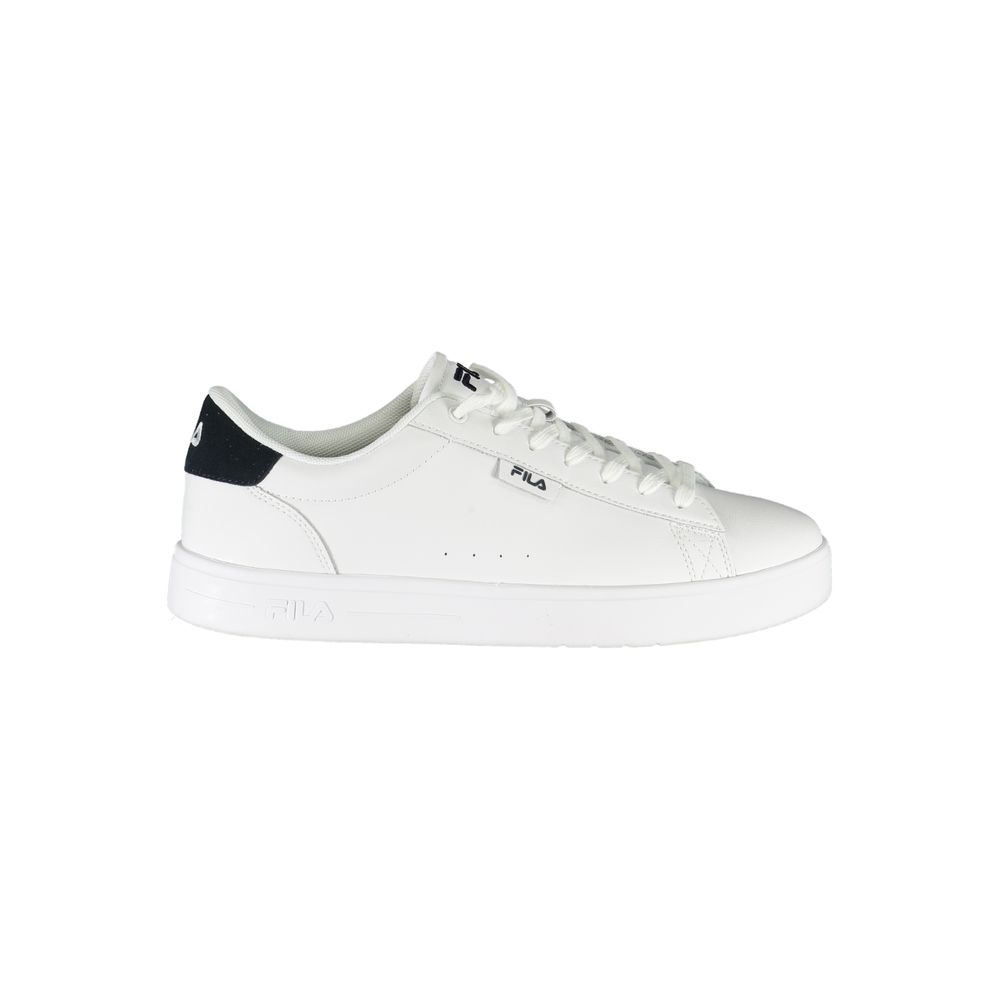 Fila klassischer weißer Sneaker mit Kontrastdetails
