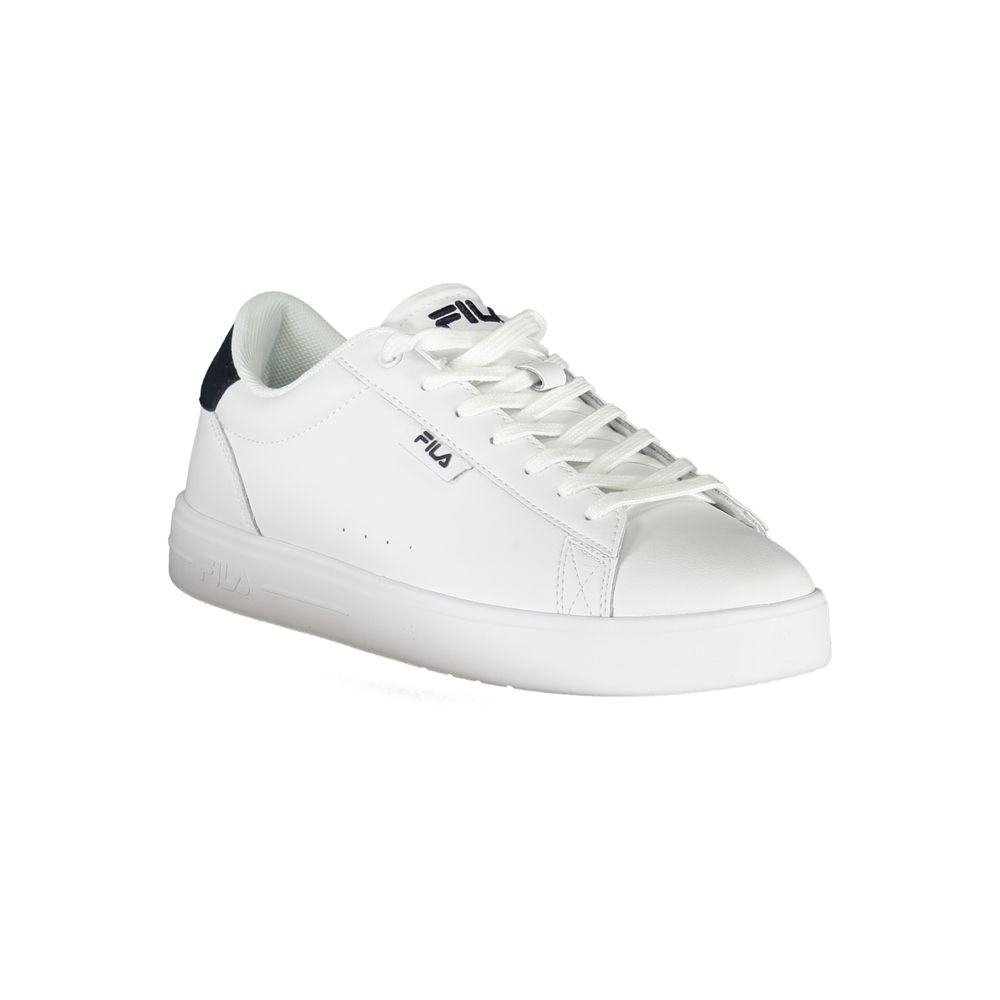 Fila klassischer weißer Sneaker mit Kontrastdetails