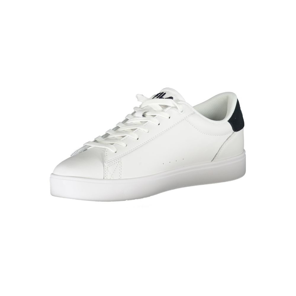 Fila klassischer weißer Sneaker mit Kontrastdetails