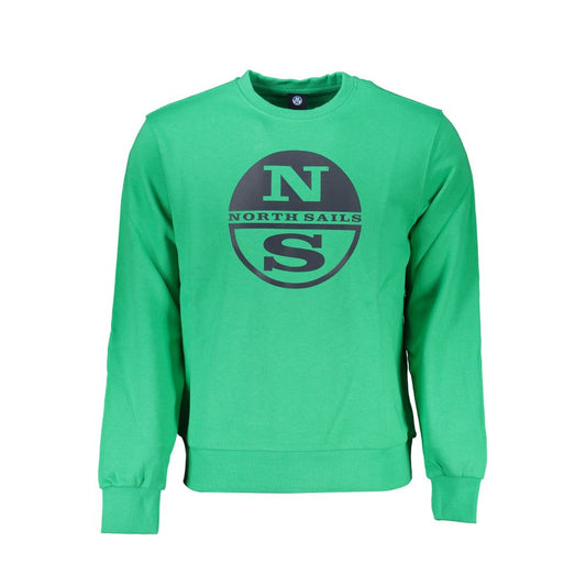 Grüner Baumwollpullover von North Sails