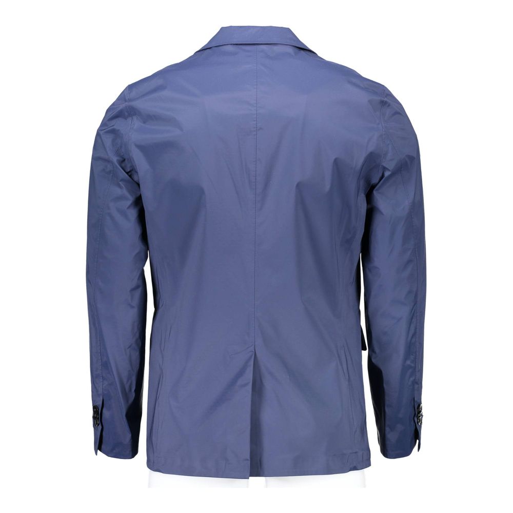 Gant Blue Nylon Men Blazer