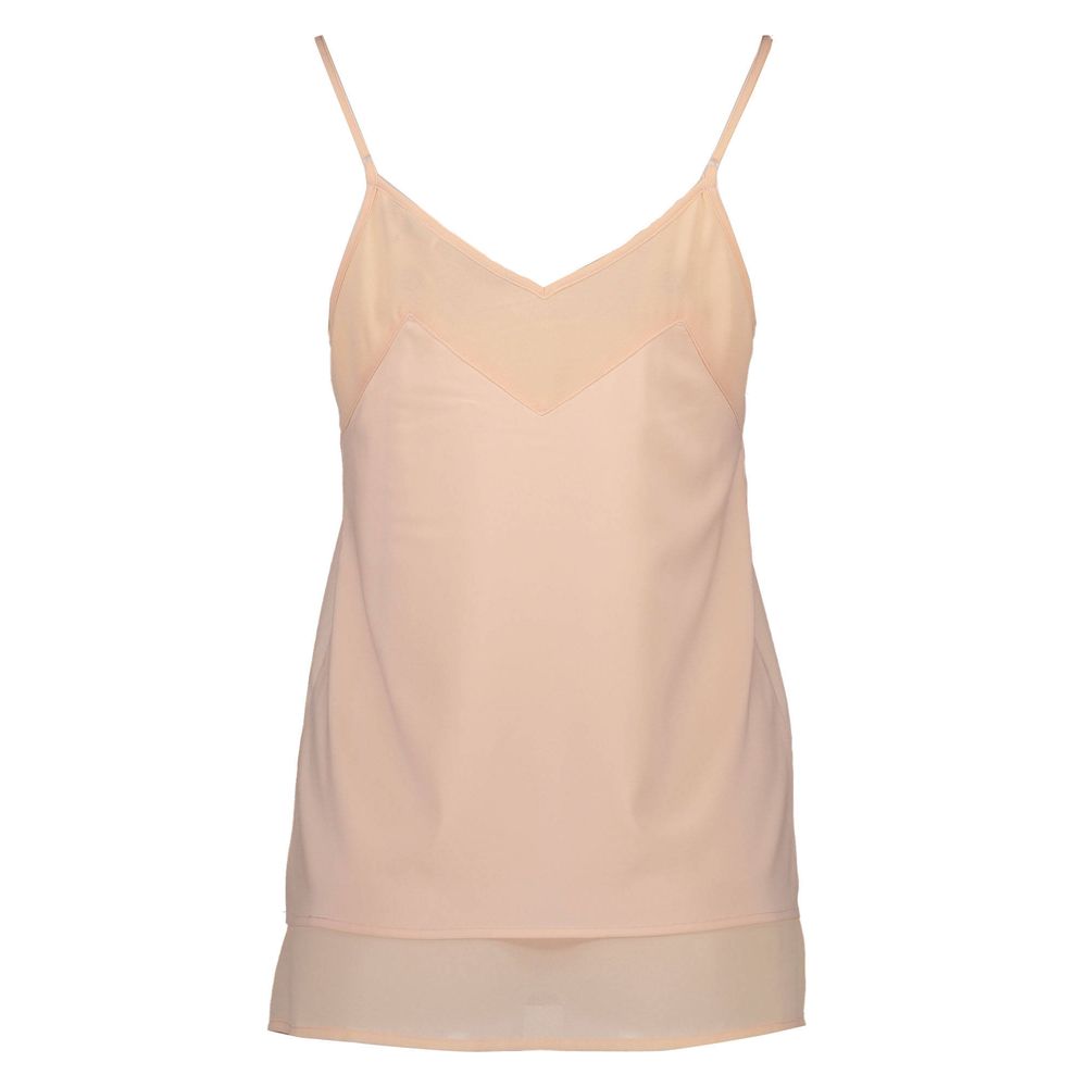 Canotta da donna in poliestere rosa Silvian Heach