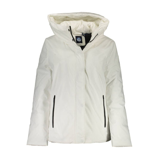 North Sails Weiße Polyester-Damenjacke