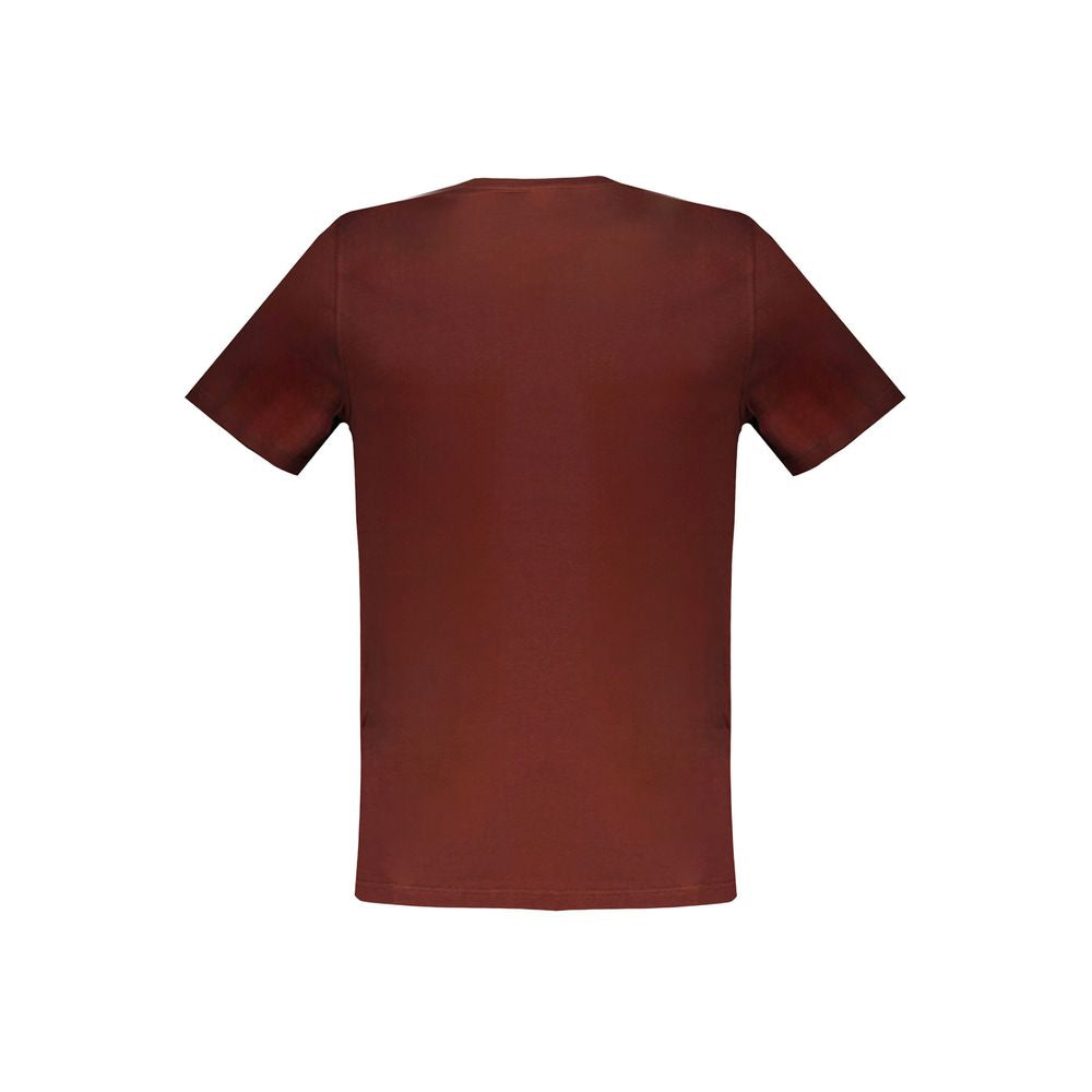 Braunes Baumwoll-T-Shirt von Harmont &amp; Blaine