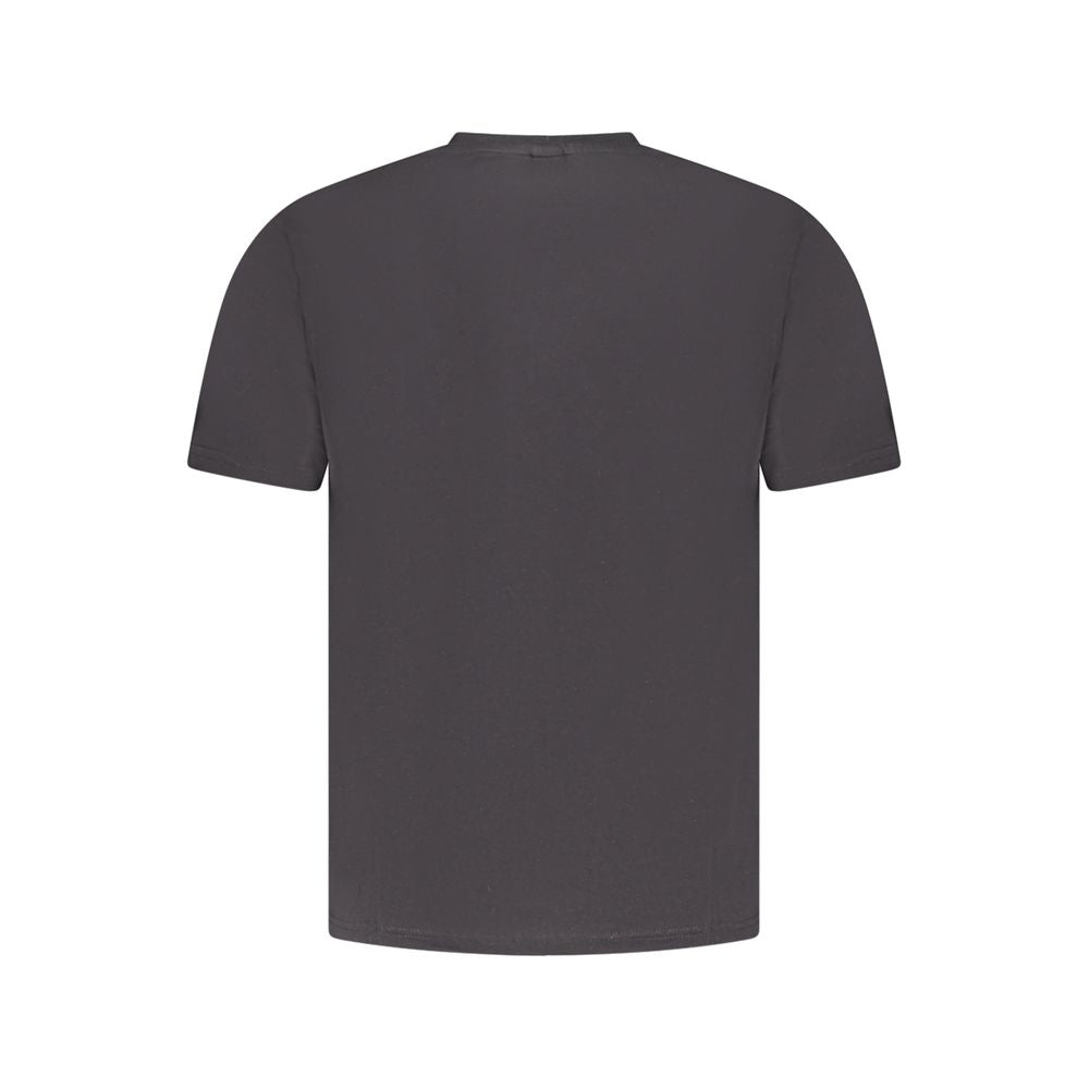 North Sails Herren-T-Shirt aus schwarzer Baumwolle
