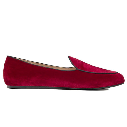 Charles Philip – Loafer aus rotem Samt