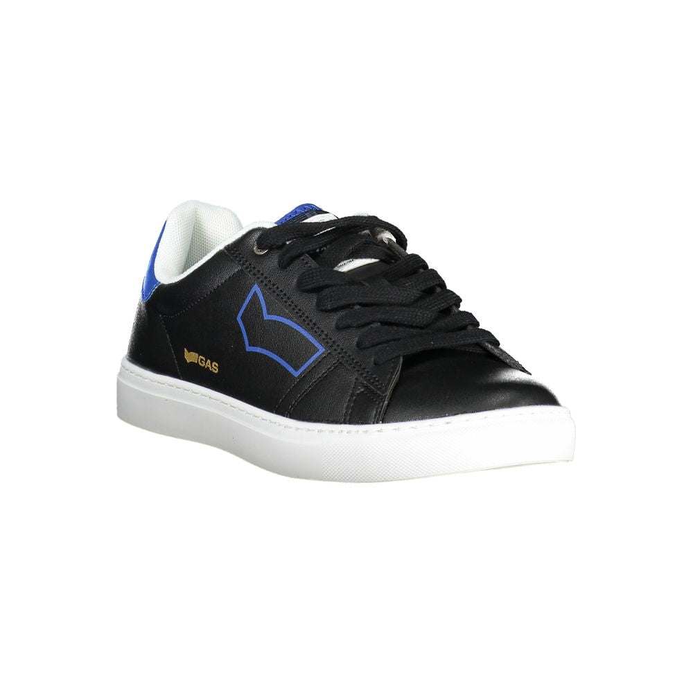 Gasschwarzer Polyester-Sneaker