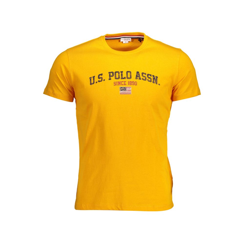 US POLO ASSN. Oranges Herren-T-Shirt aus Baumwolle