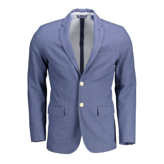 Gant Blaue Polyester Herrenjacke