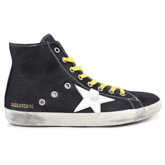 Sneaker Golden Goose in tela nera