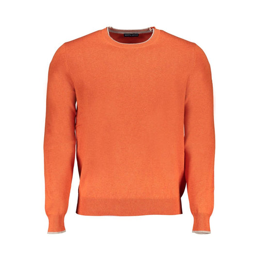 Orangefarbener Baumwollpullover von North Sails