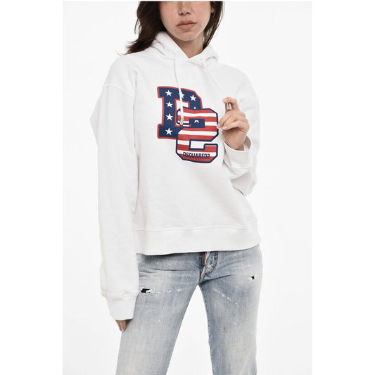 Dsquared² Cotton Hoodie with Monogram