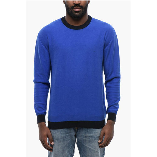 Woolrich Cotton COLOR BLOCK Crewneck Sweater