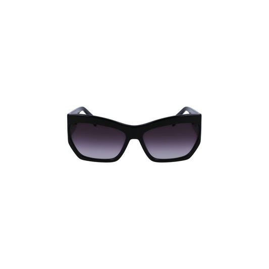 Liu Jo Black Haircalf Women Sunglasses