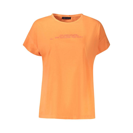 Orangefarbene Oberteile und T-Shirts aus Baumwolle von North Sails