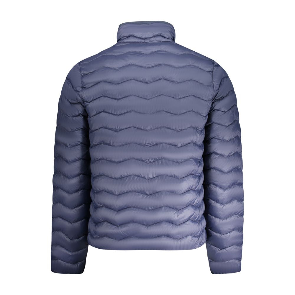 K-WAY Blue Polyamide Men Jacket