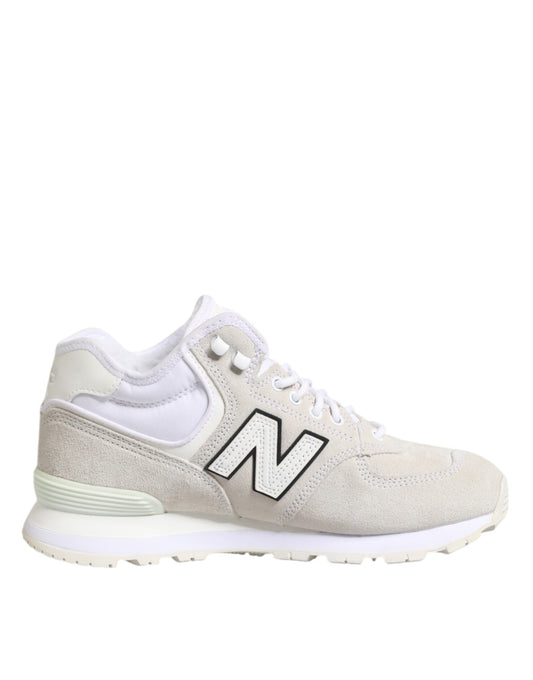 Scarpe da ginnastica New Balance Off White in pelle scamosciata