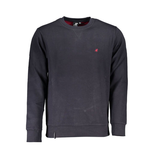 US Grand Polo Blue Cotton Sweater