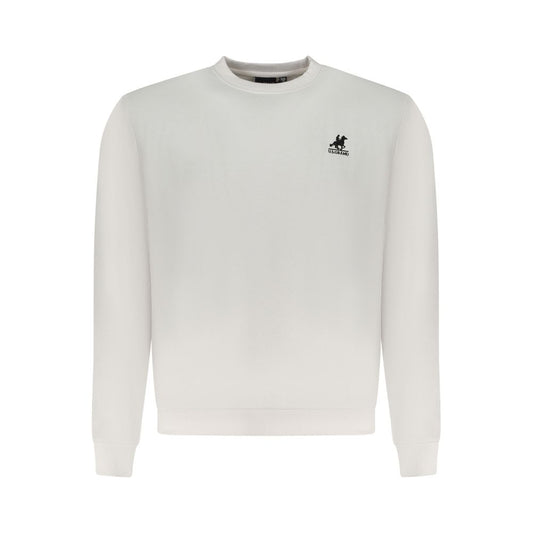 US Grand Polo White Cotton Sweater